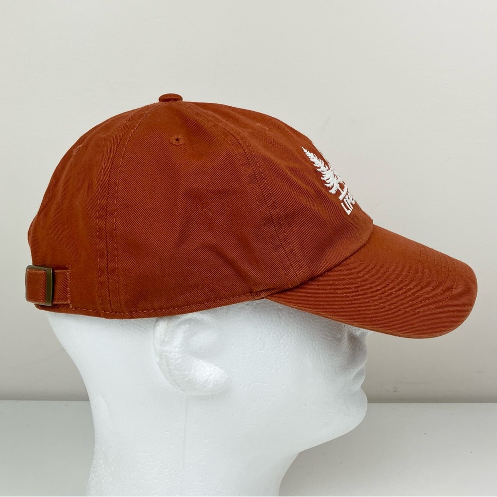 Life Is Good Unisex Hat Burnt Orange & White Embroidered Trees Logo Strapback - Picture 4 of 10